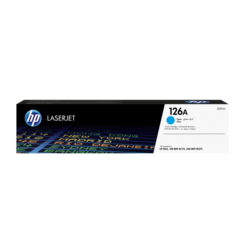 HP Toner CE311A 126 A 1 cyan Original Toner Cartridge Toner Cartridges