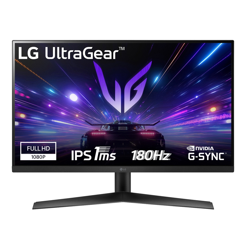 LG UltraGear 27GS60F-B LED-Monitor Gaming 27 inch Flat Screen 27-inch Monitors