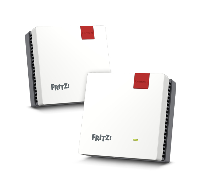 [21057758000] FRITZ! 20003112 Mesh Set 1600 2er-Set Wi-Fi 6 Repeater Wi-Fi Network Equipment