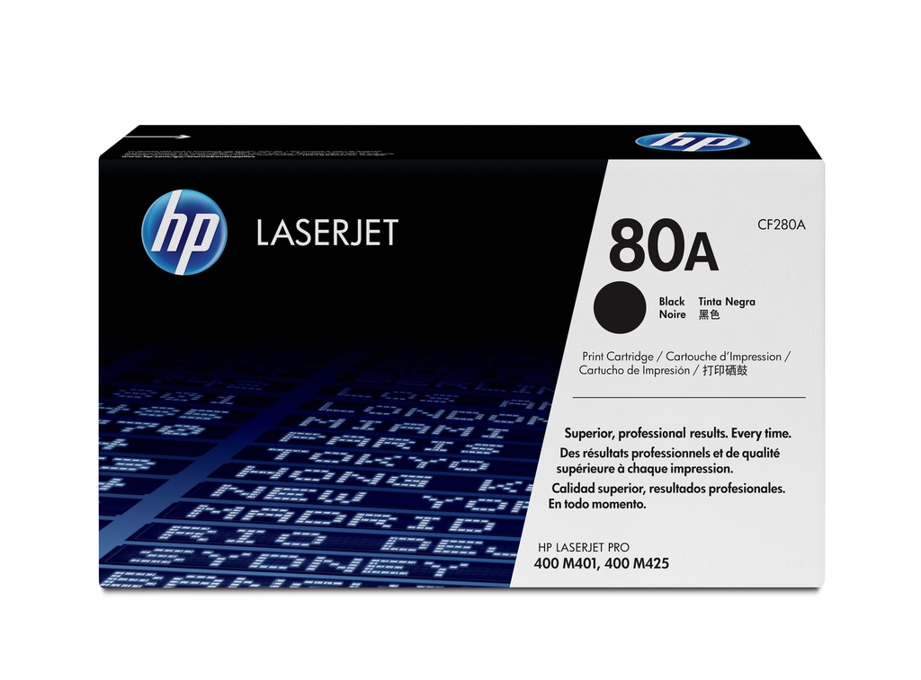 HP Toner CF280A 80A 2 Black Original Toner Cartridge Toner Cartridges