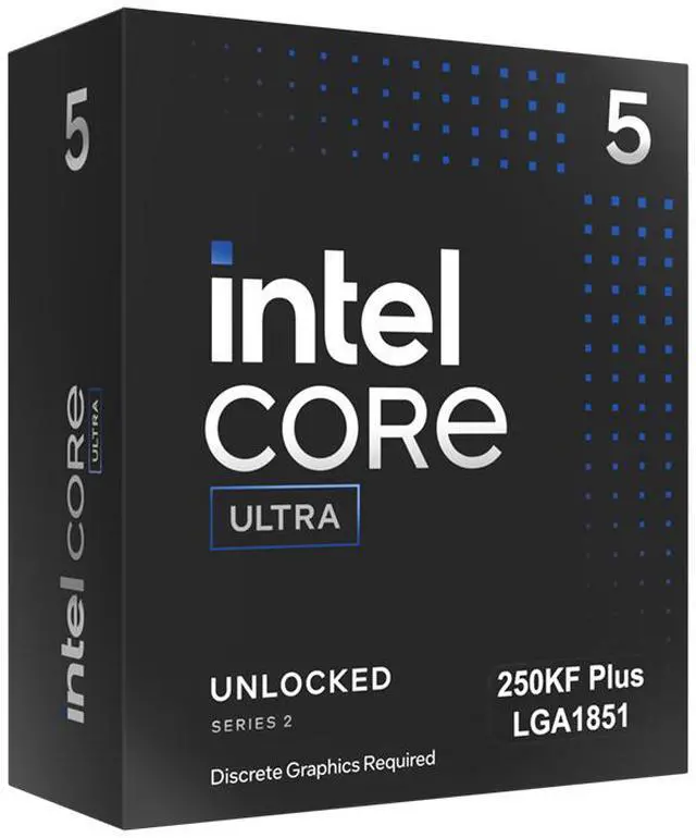 [22725896000] Intel Core Ultra 5 250Kf Plus Core Ultra 5 5.3 GHz CPUs