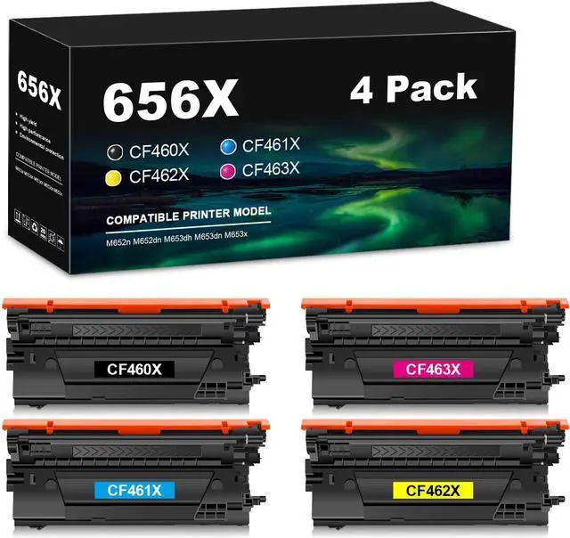 HP 656X original LaserJet Contract Toner cartridge CF460XC Black High Original Toner Cartridge Toner Cartridges