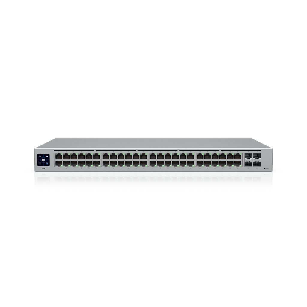 Ubiquiti UniFi Switch USW-48 managed 48 x/1000+ 4 Switch Fiber Optic Network Equipment