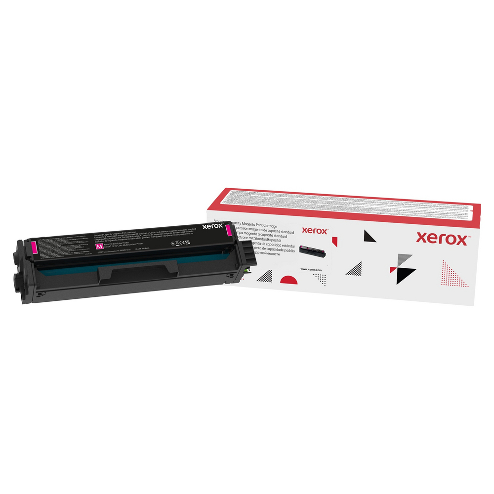 Xerox Genuine ® C230 Color Printer/C235 Color multi-function Printer Magenta Standard capacity Toner Cartridge (1500 Pages) 006R04385 0 pages 1500 pages Magenta 1 PC(s Toner Cartridges