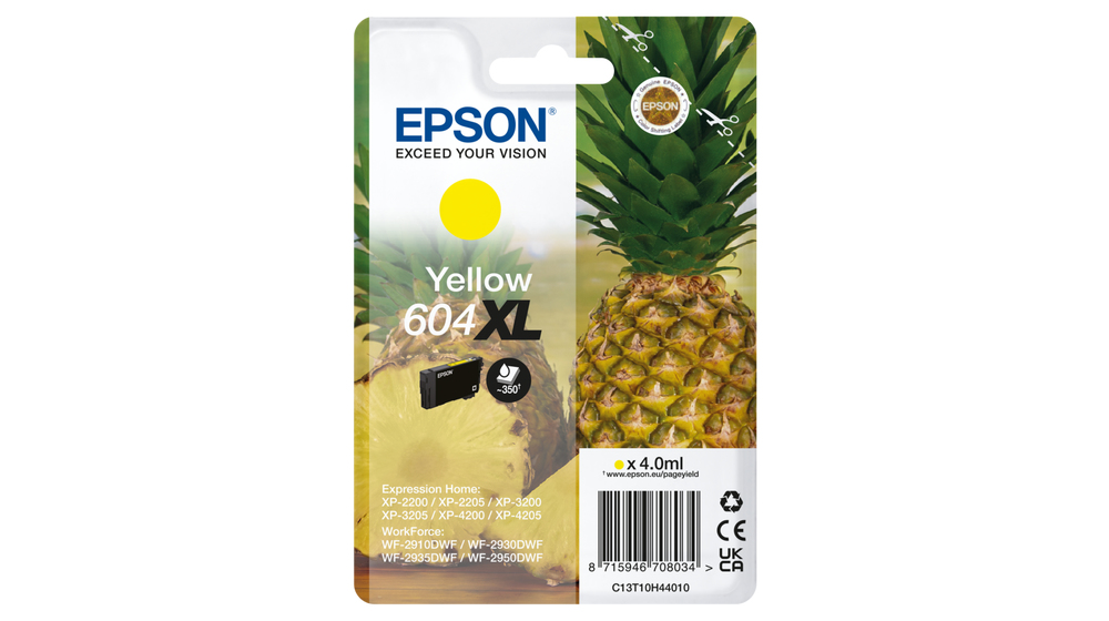 Epson Tintenpatrone 604 XL yellow Original Ink Cartridge Ink Cartridges