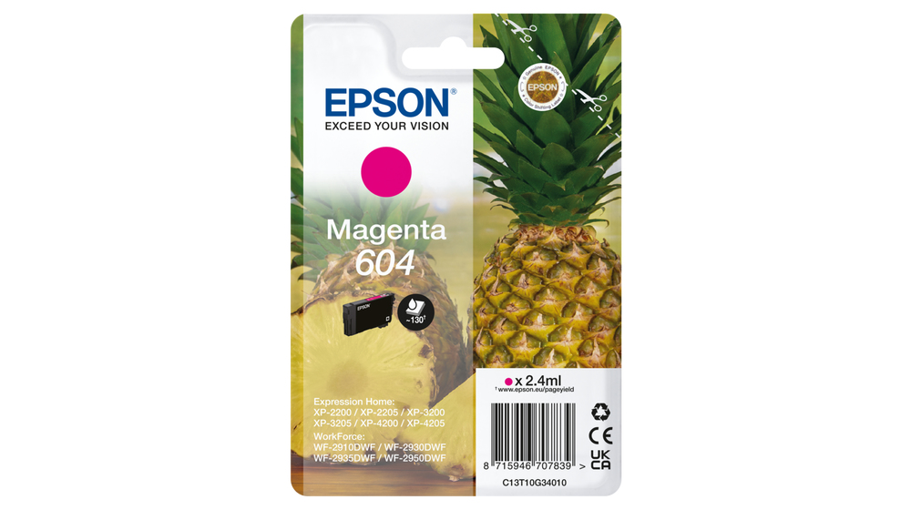 Epson 604 Standardertrag Magenta Original Ink Cartridge Ink Cartridges
