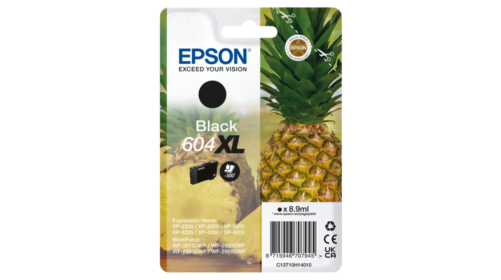 Epson Tintenpatrone 604 XL Black Original Ink Cartridge Ink Cartridges
