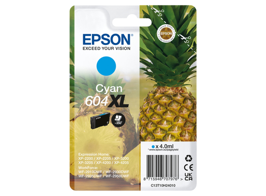 Epson 604 XL Cyan C13T10H24010 Original Ink Cartridge Ink Cartridges