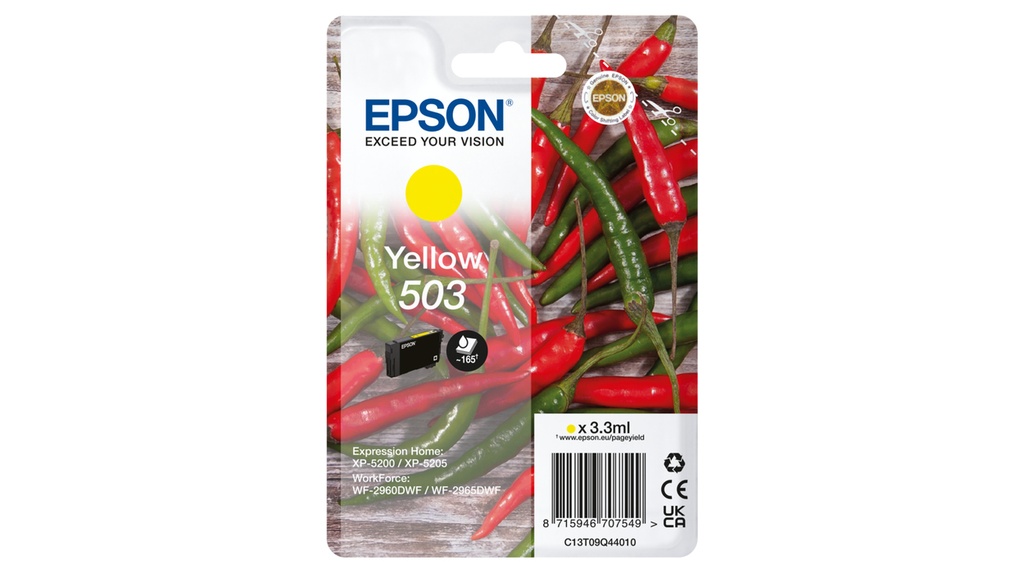 Epson 503 Standardertrag yellow Original Ink Cartridge Ink Cartridges