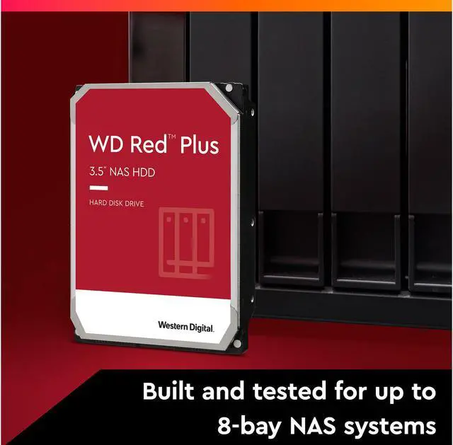 [14750827000] WD Red Plus 3.5 inch SATA/s WD40EFPX HDD SATA HDDs