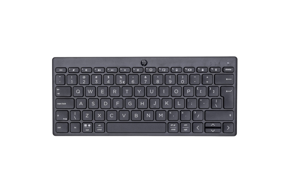 [15117143000] HP 350 BLK Compact Multi-Devic Keyboard QWERTY Keyboards, Mice & Input Devices