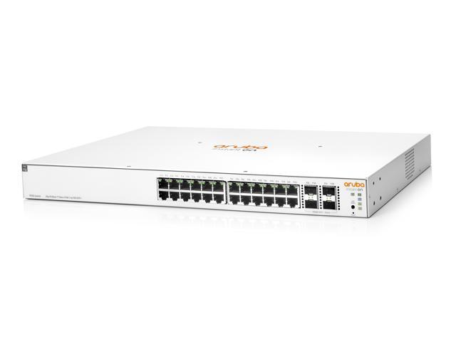 [15893976000] HPE network CX 6200F 48G Class4 PoE 4SFP+ 370 W Managed L3 Gigabit Ethernet (10/100/1000) Power over Ethernet (PoE) Rack mounting 1U Network Equipment