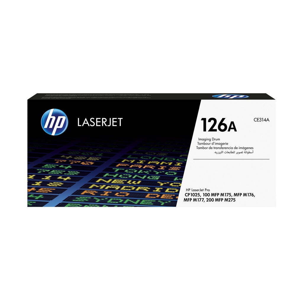 HP 126 A LaserJet Imaging Drum Black Cyan Magenta Yellow 1 PC(s Toner Cartridges