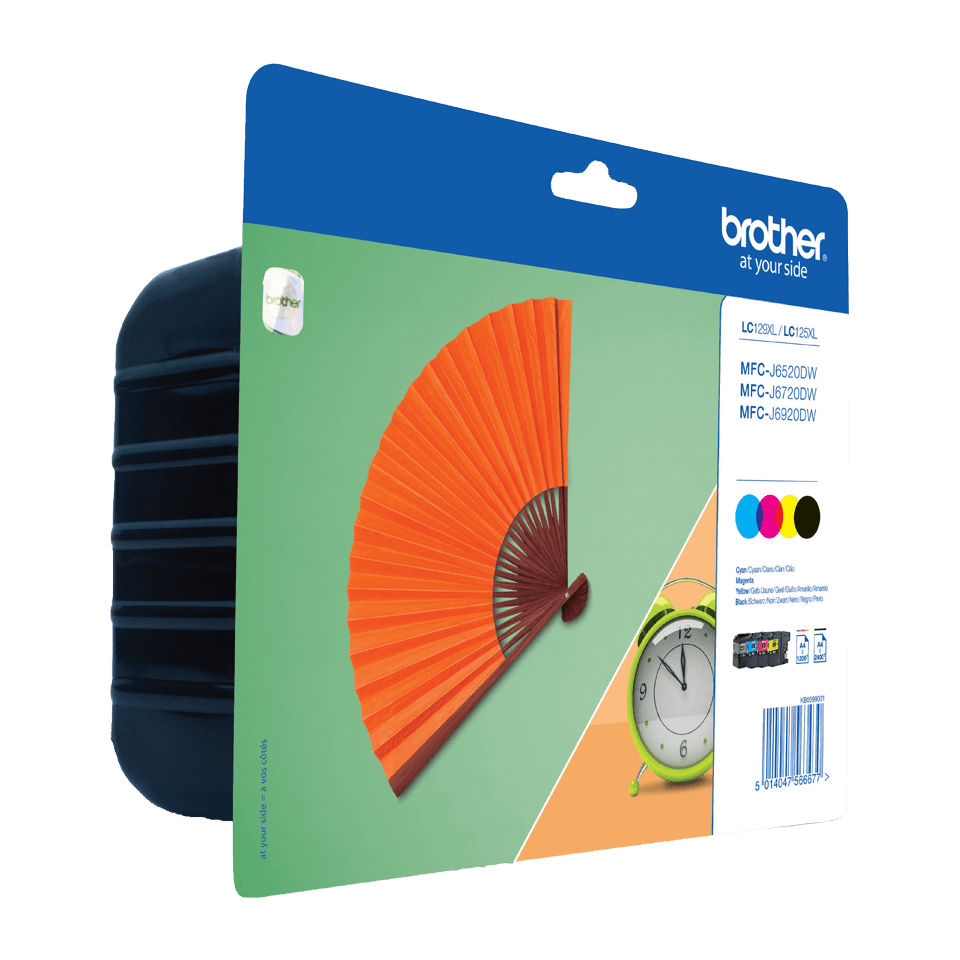 Brother LC 129XL Rainbow-Pack RainbowPack LC129XLVALBPDR Original Ink Cartridge Ink Cartridges