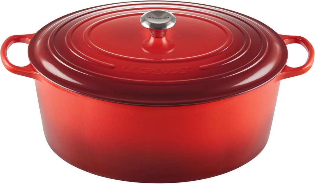 [4871171000] Le Creuset Signature Brter Gusseisen 35 cm oval Black Printer Accessories