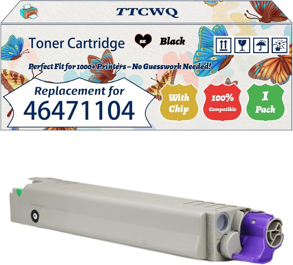 [5093487000] OKI Original Toner Black 7 46471104 Original Toner Cartridge Toner Cartridges