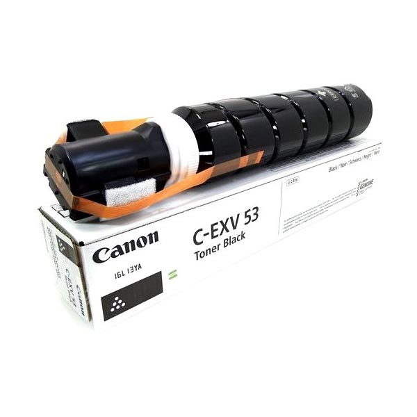 Canon Toner C-EXV CEXV 53 Black Black 0473C002 Original Toner Cartridge Toner Cartridges