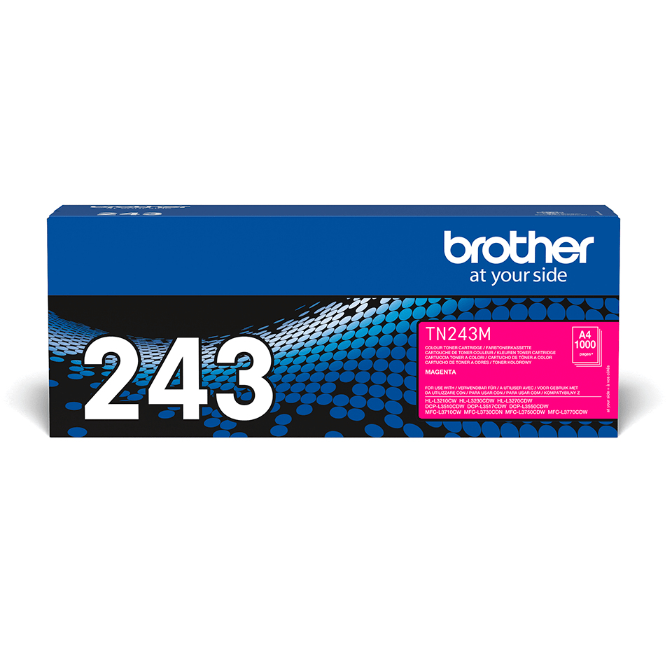 Brother Toner TN-243M Magenta TN243 Original Toner Cartridge Toner Cartridges