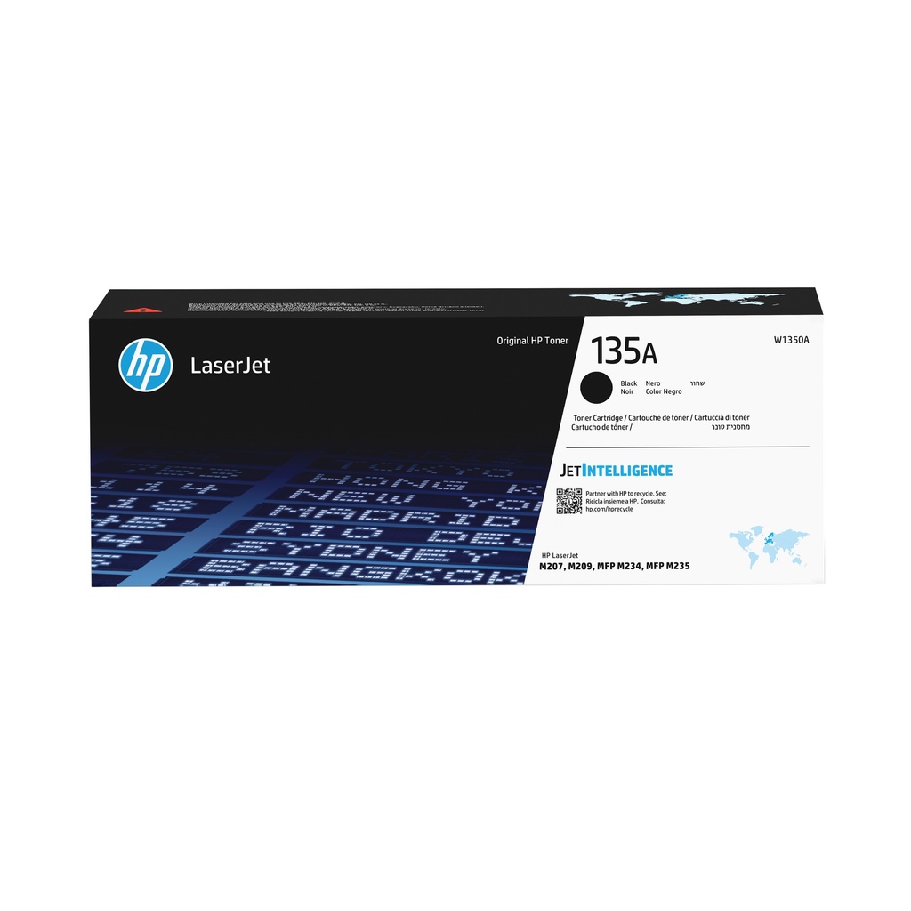 HP LaserJet 135 A Black Original Toner Cartridge 1100 pages Black 1 PC(s Toner Cartridges