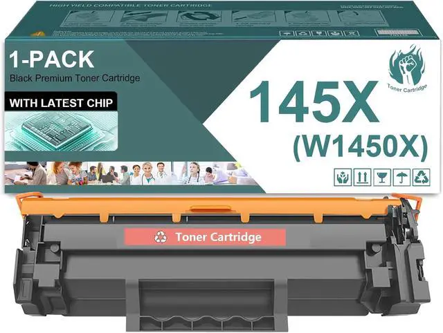 HP Toner W1450X 145X Black Original Toner Cartridge Toner Cartridges