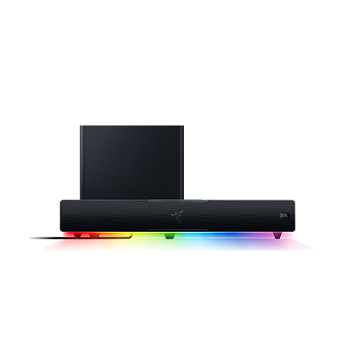 [14808292000] Razer Leviathan V2 X PC Gaming sound bar Black 65 W 10.2 cm (4 inch) 9.5 cm United States Wired & Wireless Audio Equipment