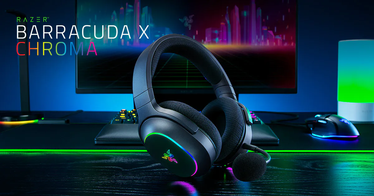 Razer Barracuda X Chroma Headset 7.1 Audio Equipment