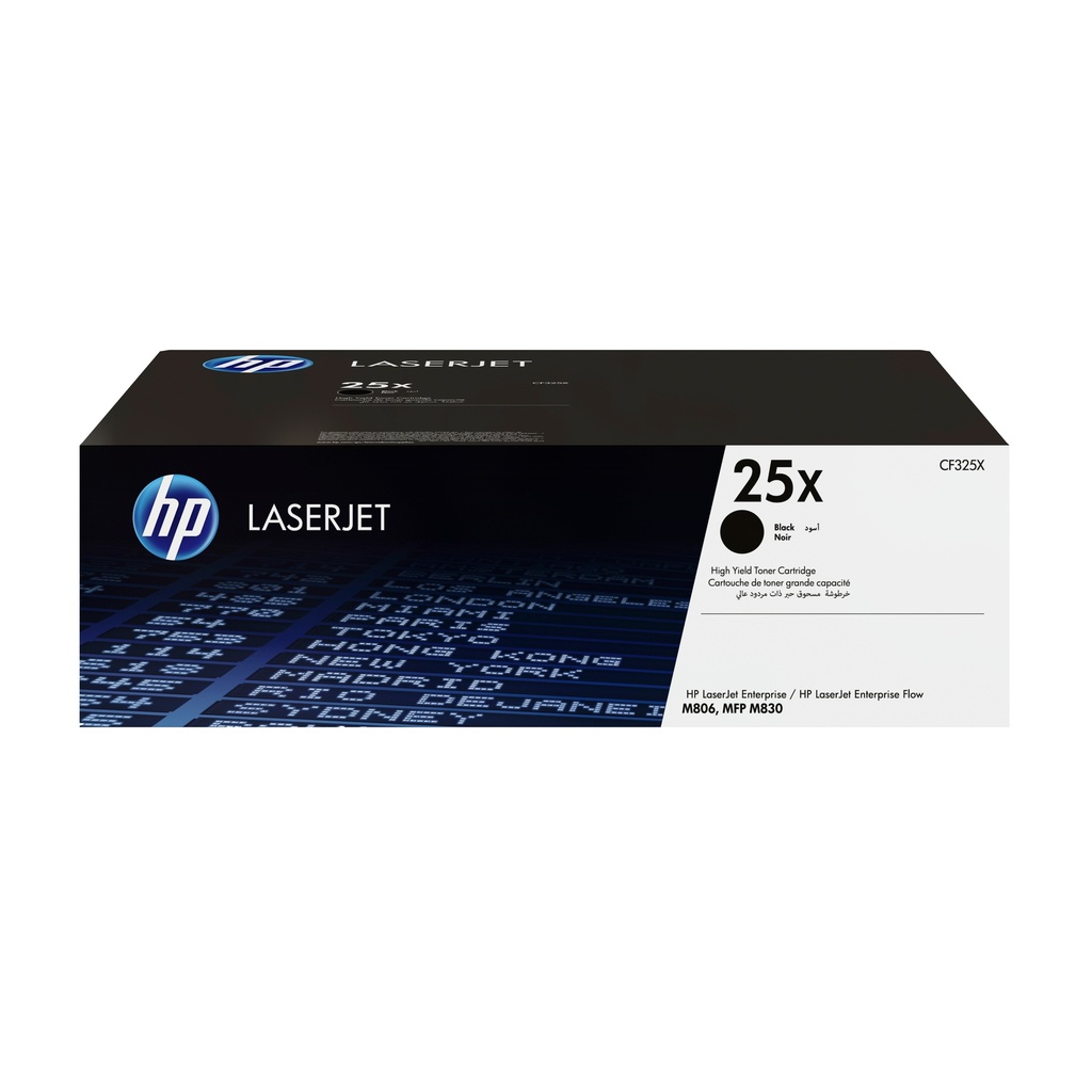 HP 25X High Yield Black Original LaserJet Toner Cartridge 34500 pages Black 1 PC(s Toner Cartridges