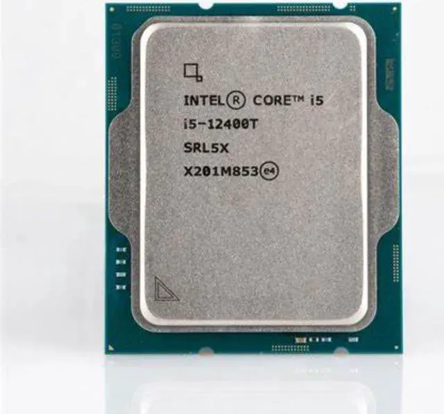 [12597821000] Intel Core i5 12400T 6 Cores 12 Core i5 1.8 GHz CPUs