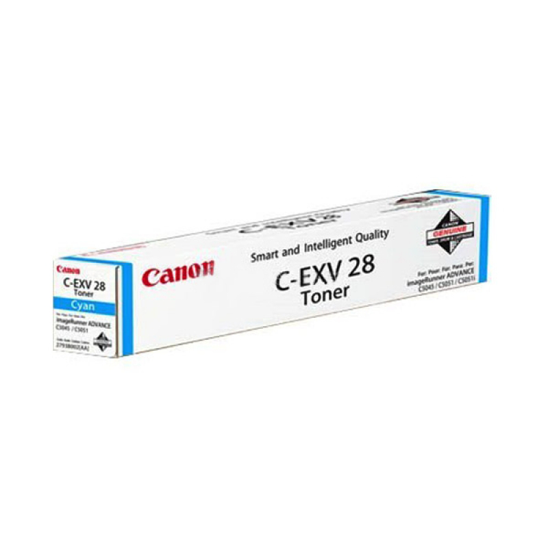 Canon Toner c-EXV CEXV 28 Cyan 2793B002 Original Toner Cartridge Toner Cartridges