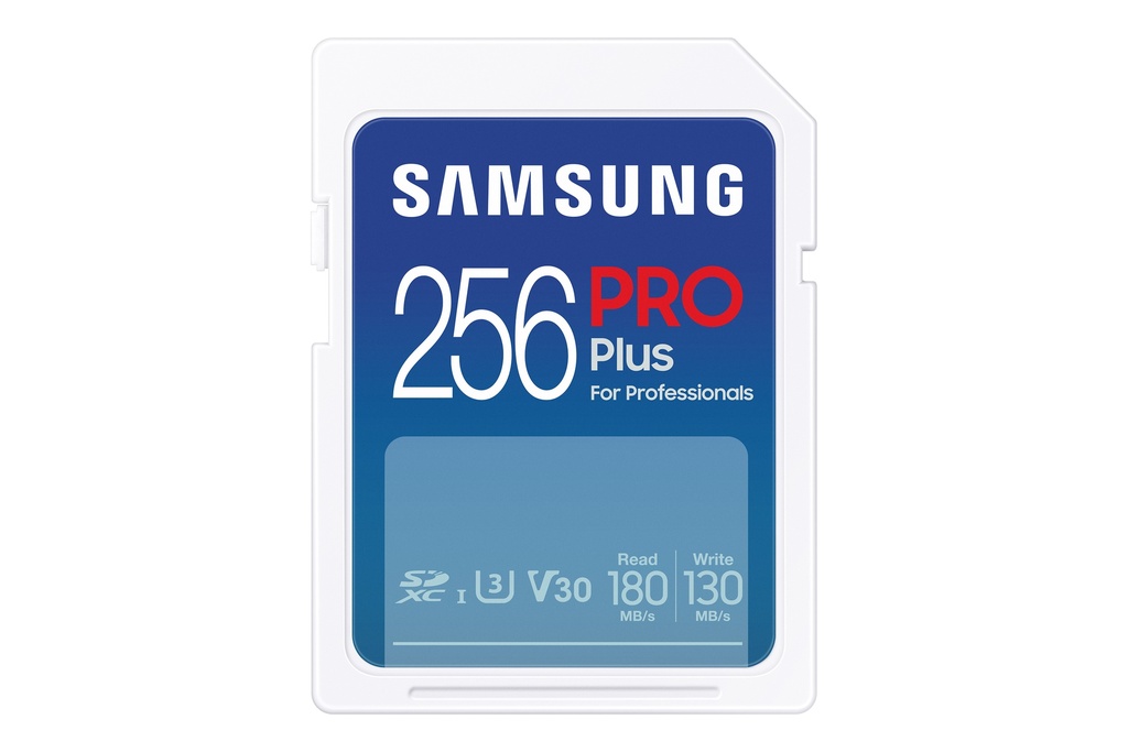 Samsung PRO Plus MB-SD256S 256 GB SDXC Class 10 UHS-I 180 MB/s 130 MB/s Flash Memory