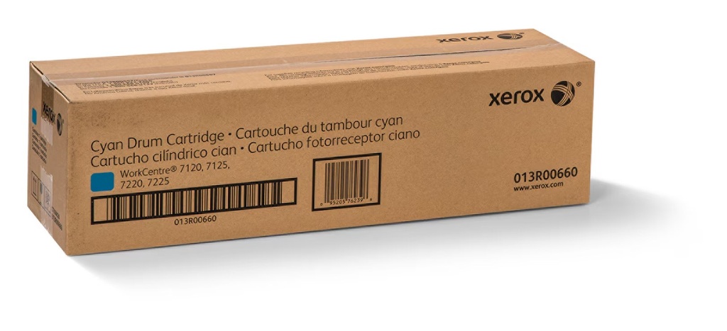Xerox Drum Drum 7120 Cyan 013R00660 51,000 sheet Printer Accessories