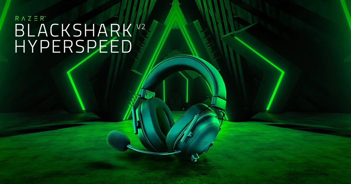 [16685846000] Razer BlackShark V2 HyperSpeed Headset 7.1 Audio Equipment