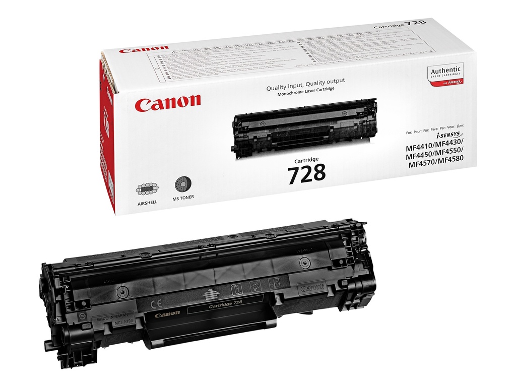 Canon Toner 3500B002 728 2 Original Toner Cartridge Toner Cartridges