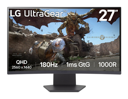 [18667250000] LG 27GS60QC-B computer monitor 27 inch Flat Screen 27-inch Monitors