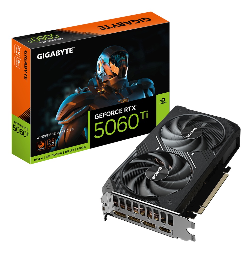 [21247155000] Gigabyte GeForce RTX 5060 Ti Windforce Max OC Graphics card PCI-Express Graphics Cards