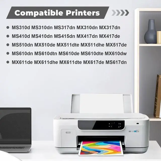 Lexmark 50F0Z00 60000 pages Mexico Laser MX611de MX410de MX610de MX510de MX511dte MS610de MS510dn MS310dn MS310d MS610dte,... 2 kg 42 PC(s Toner Cartridges