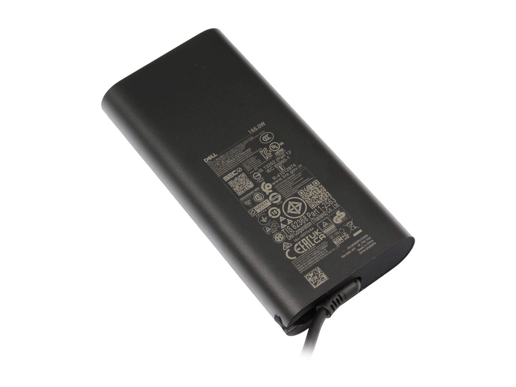 Dell USB-c GaN ac Adapter with Power Cord euro Power Supply 165 W Power Supplies