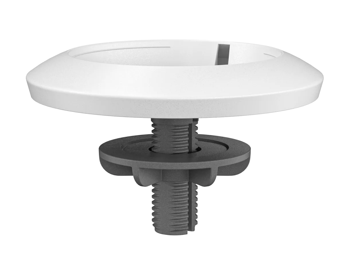 [9794136000] Logitech Mic Pod Mount Mount set White Laptop Accessories