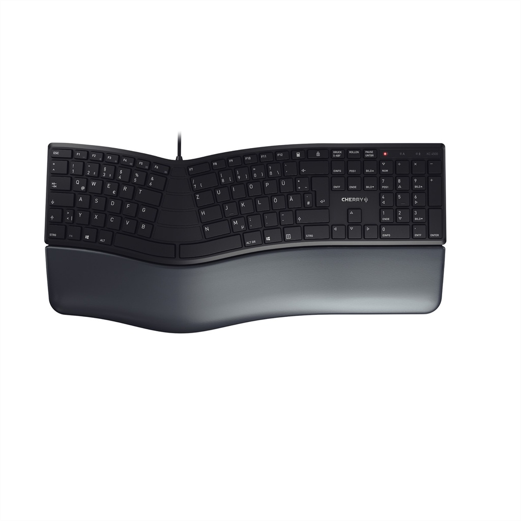 Cherry KC 4500 ERGO Kabelgebundenen keyboard Keyboard 3 keys Keyboards, Mice & Input Devices
