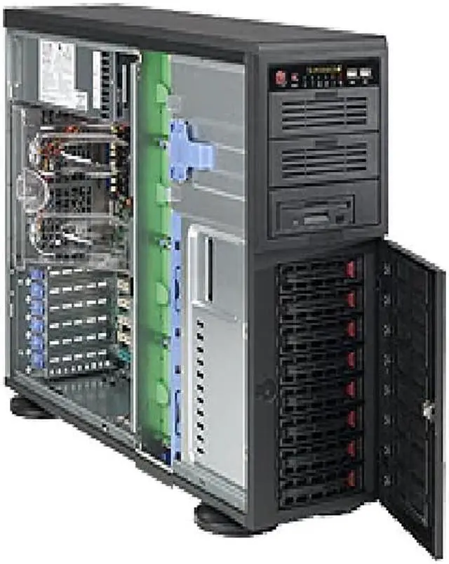 [10024688000] Supermicro SC743 TQ 903B SQ Tower 4U E-ATX ATX Cases