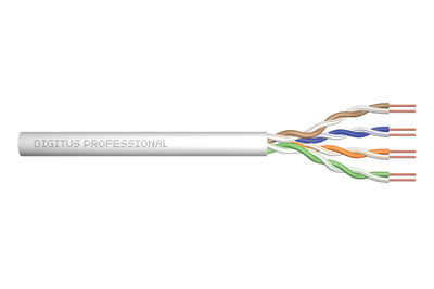 DIGITUS CAT 5e U/UTP data cable installation cable, 100 m, simplex, Eca Cables & Adapters