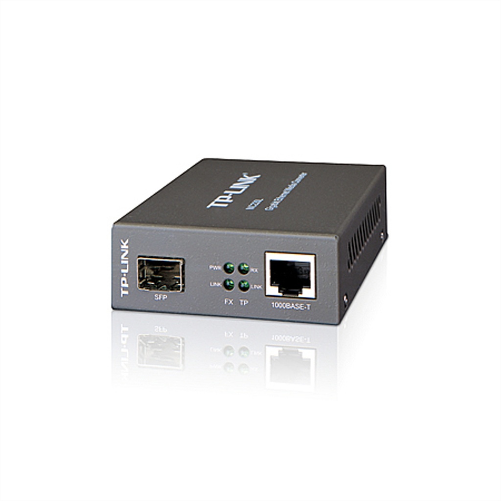 TP-LINK MC220L Medienkonverter Converter Fiber Optic Network Equipment