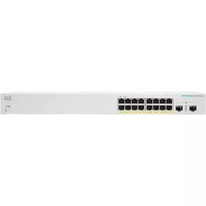 Cisco Business 220 Series Cbs220 16p 2G Switch Smart 16 x/1000 PoE++ 2 1 GBps Network Equipment
