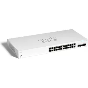 Cisco CBS220 24T 4G Managed L2 Gigabit Ethernet (10/100/1000) Rack mounting 1U Network Equipment