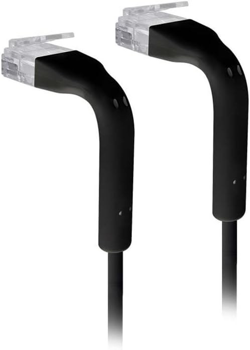 Ubiquiti U CABLE PATCH RJ45 BK 0.1 m Cat6 RJ-45 Black Cables & Adapters