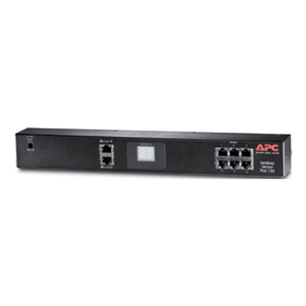 APC Rack Mount Pod NeTBotz 150 Rack Sensor 6 channels AS/NZS 3548 (C-Tick) Class A,CE,FCC Part 15 Class A,GOST,ICES-003,NOM,VCCI Class A 1000 m 337 x 43 x 43 mm 0 45 °C 15 65 °C Rack Accessories
