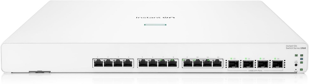 HPE Switch Instant On 1960 12XGT Switch Copper Wire Network Equipment