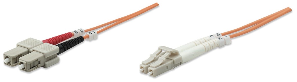 Intellinet 471251 Glasfaser LWL Anschlusskabel Orange[1x LC-Stecker 1x SC-Stecker] 62 Cable Network Cables & Adapters