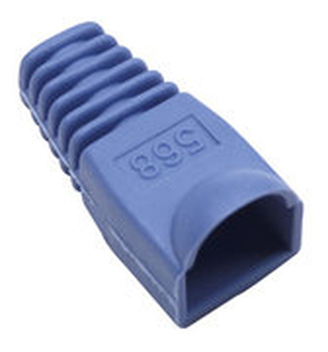 Intellinet Cable Boot for RJ-45 Blue Network Accessories