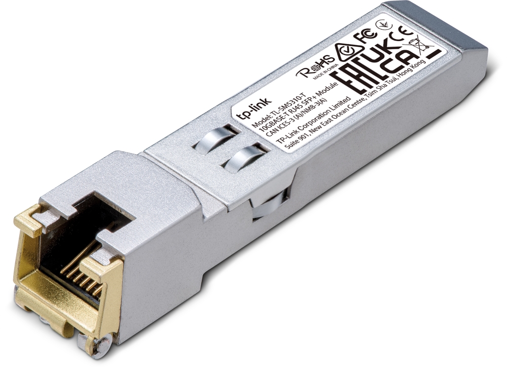 TP-LINK SM5310-T RJ45 SFP+ Module Transceiver Copper Wire Network Equipment